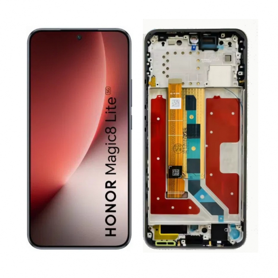 Obrázok pre LCD Displej + dotykové sklo + Rám Honor Magic8 lite 5G originál