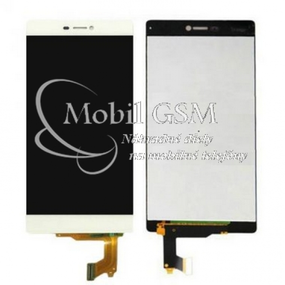 Obrázok pre LCD Displej Huawei P8 - Dotykové sklo - Biele