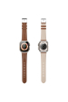 Obrázok pre DUX DUCIS YS - kožený remienok pre Apple Watch SE 2023 44mm, hnedý