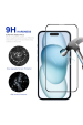 Obrázok pre ENKAY Celosklenená silikónová fólia pre Apple iPhone 15