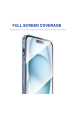 Obrázok pre ENKAY Celosklenená silikónová fólia pre Apple iPhone 15 Plus