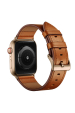Obrázok pre Kožený náramok pre Apple Watch Ultra 49mm / 45mm / 44mm / 42mm, šedý
