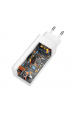 Obrázok pre Forever Core PD+ QC 3.0 GaN charger 1x USB 1x USB-C 65W biela